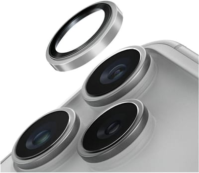 UNIQ Optix Prime - Neusbeschermer - Sapphire Glas - Stalen Frame - iPhone 17 Pro/Max Compatibel