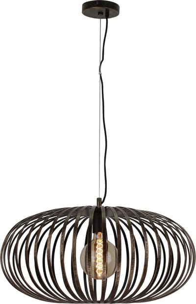 Chericoni Curvato Hanglamp - 1 Lichts - Ø 60 cm - E27 - Brons - Italiaans Design - Nederlandse Fabrikant.