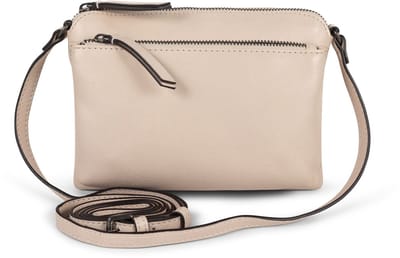 Bag2Bag Leren Compacte Schoudertas Lucca Cream