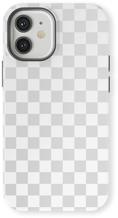 Design Hoesje geschikt voor iPhone 12 Mini | Geschikt Voor Mag | Tiny Squares Checkered Print | Backcover geschikt voor iPhone 12 Mini Ivory Squares
