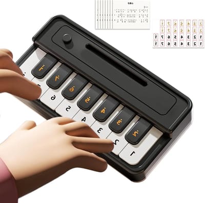 Kinderpiano - Zaktoetsenbord Speelgoed - Muziek Leren - Kindvriendelijk Ontwerp - 158 cm - Zwart