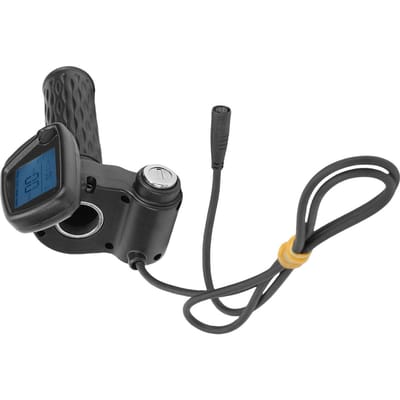Accélérateur avec Affichage Intégré, 48V   Accélérateur avec Écran LCD de Remplacement pour   01 et     01 Motos Électriques Tout-Terrain Poignée d'Accélérateur avec Affichage black
