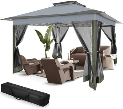 Questyr - tent - Tuinpaviljoen - Buitenpaviljoen - PatioBackyard