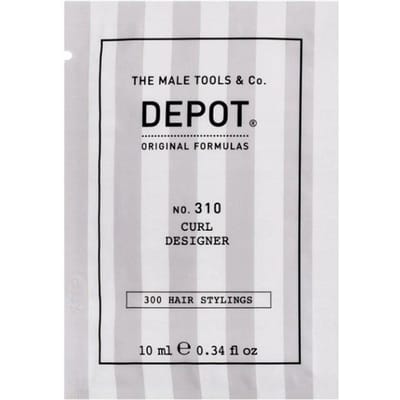 Dépôt, 300 Coiffures Non. 310, Filtre UV, Crème Coiffante, Fixation Flexible, 10 ml