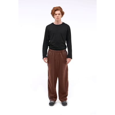 Heren Relaxed Fit Wijde Pijpen Instapbroek