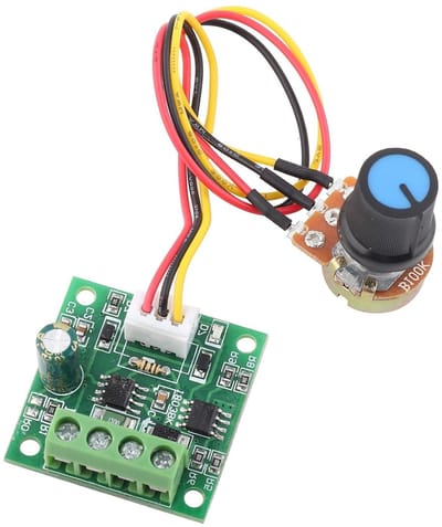 PWM Motor Speed Controller voor DC Motoren, 1.8V tot 15V, Laagspanningsregeling tot 2A, Precisie Snelheidsregeling en Efficiënte Sturing