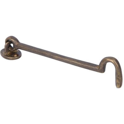 Raamsluitingen in Chinese stijl Antiek messing Veiligheidsraamuitzetter Haak Windhaak Antique Bronze gray