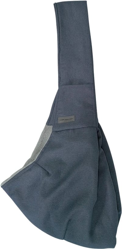 Animal Boulevard Home&Away Sling Bag/ Draagtas Voor Honden - Donkergrijs - 86x12x38 cm