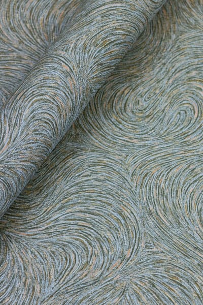 BREED BEHANG GROEN/BLAUW RETRO MODERN RASCH 970111