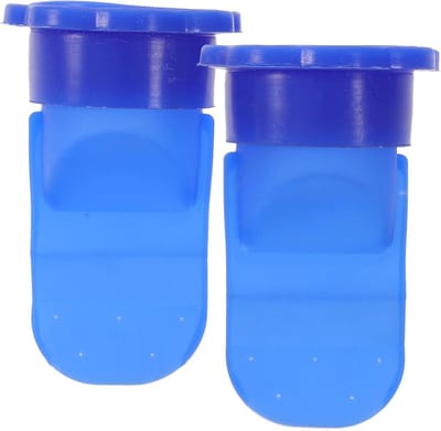 Afvoerputje Geurafsluiter - Riool Terugslagklep - Nare Geuren Buiten - Automatische Sluiting - 10x6cm - Blauw