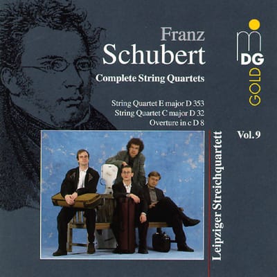 Leipziger Streichquartett - Schubert: Complete String Quartets (String Quartet E Major D 353 | String Quartet C Major D 32 | Overture in C D 8) (CD)
