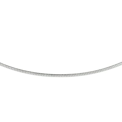 Collier Omega Rond 1,1 Mm