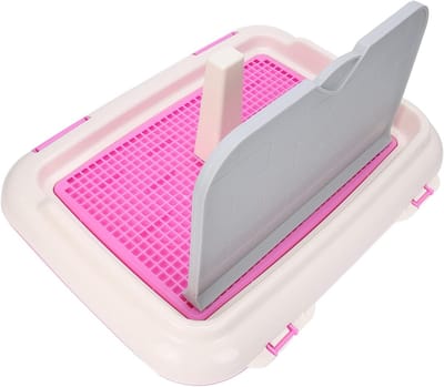 Indoor Honden- en Katten Toilet met Omheining - Puppy Training Potty en Plasbak voor Binnengebruik