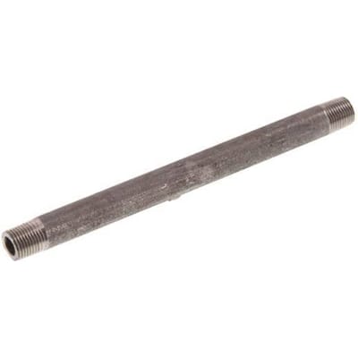 R 1/8'' RVS Dubbele Pijpnippel 20 Bar DIN 2982 - 120mm