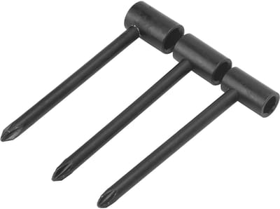 Dailygoods - Truss Rod Wrench - Gitaarhals Afstelgereedschap - Lichtgewicht en Glad - Zwart - Onderhoudsset voor Gitaren - Universeel Gebruik - 6.35MM...