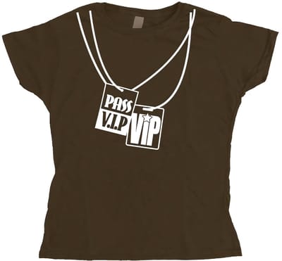 Hybris Dames VIP Pass Girly T-shirt SH-5-14036-H10-1