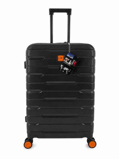 AAtravel London Koffer 53cm – Hardshell Reiskoffer met TSA-slot en 360° Spinner Wielen – Expander - Zwart