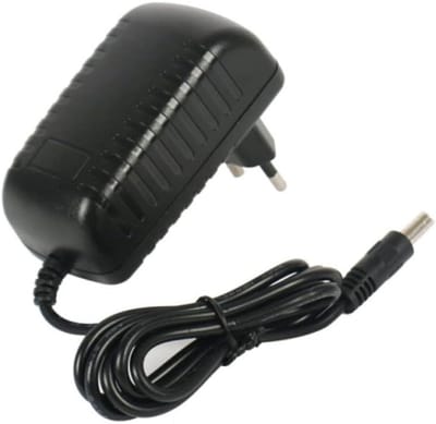 AC/DC Adapter - Wandoplader Stroomkabel - Bewakingssysteem Voeden - Universele Spanning - 1 Kabel - Zwart