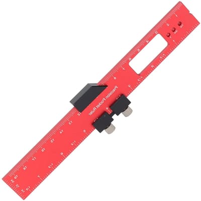 Nauwkeurige Aluminium Pocket Liniaal van 200mm voor Houtbewerking en Mechanische Bewerking, Ideaal voor Schrijven en Meten