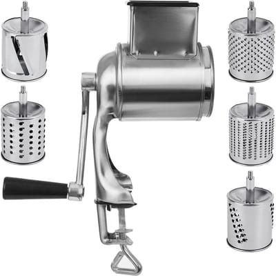 Orion - Raspapparaat - Roestvrij Staal - 6-delig - Ergonomisch - Stabiliteit
