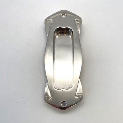 Schuifdeurgreep Nikkel 108x38mm