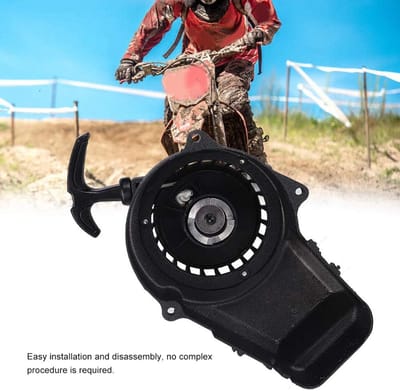 Dailygoody - Pocket Bike Motor - Anlasser Starter - Voor Mini Dirt Bike - Krachtige Performance - Pocket Bike - Geschikt voor Avontuurlijke Rijder