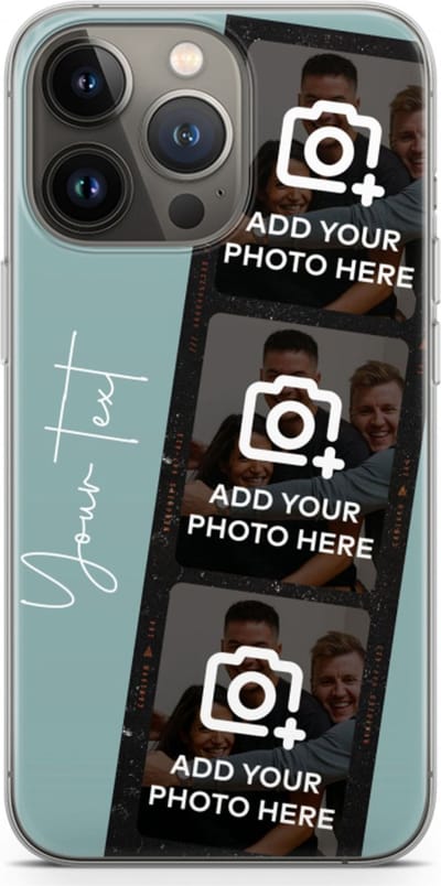 Gepersonaliseerd - Case Company® - Hoesje geschikt voor iPhone 13 Pro hoesje - Filmrol N°1 - Soft Cover Telefoonhoesje - Bescherming aan alle Kanten en Schermrand