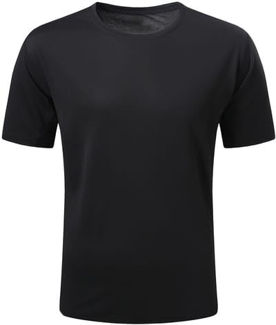 YOUTHUP Heren Casual Sport Korte Mouw T-Shirt - Koel Ademend - S