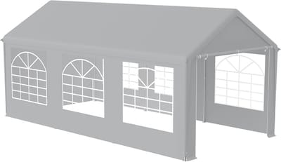 Grote Partytent Tuinpaviljoen 3 x 6 m met Zijwanden Waterdicht