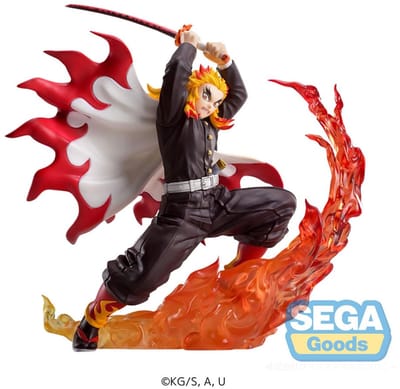 SEGA Demon Slayer: Kimetsu no Yaiba Xross Link Anime PVC Statue Kyojuro Rengoku 15 cm Beeld