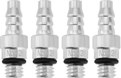 JHUBERS- Hydraulische Remconnector M6 23x8mm - 4PCS - Compatibel met TRP/Tektro/Magura - Aluminium Legering - Lichtgewicht/Duurzaam - Essentieel voor Onderhoud