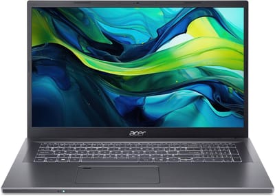 Acer Aspire 17 A17-51M-70HL - Laptop - 17 inch - Core 7 - 32GB - 1TB SSD - Verlicht toetsenbord - Grijs