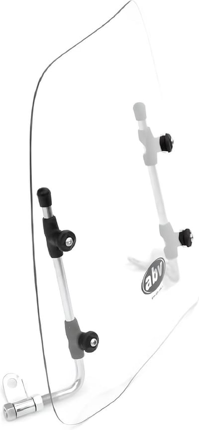 Universeel windschild voor bromfiets, scooter en quad - accessoires en onderdelen