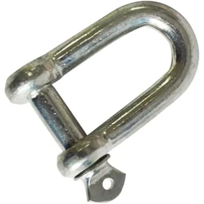 Sencys D-sluiting - Gegalvaniseerd - Diam. 10x20mm