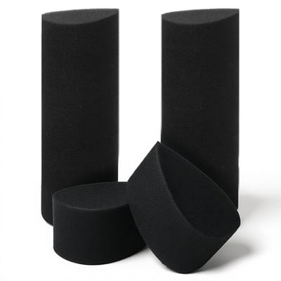 Dailygoods- Schilderspons 12 Stuks - Ronde Sponskwast - Sponzen Set - Gripvast - Geschikt voor Aquarel - Waterabsorberend Materiaal - Sponskwasten