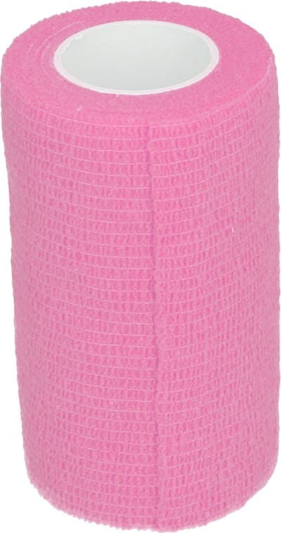 Excellent Bandage Animal Profi - 10 cm - Tape voor Dieren - Dierentape - Zelfklevende Bandage - Roze