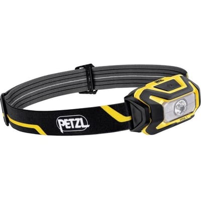Petzl ARIA® 1 Hoofdlamp LED werkt op batterijen, werkt op Li-ion oplaadbare batterij of batterijgevoed