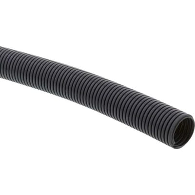 Wiska 10109189 BCAB-L-48-BK Beschermslang (ribbelslang) Zwart 47.9 mm 50 m
