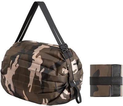 Opvouwbare Boodschappentas | Herbruikbare en Wasbare Polyester Tas | Grote Capaciteit voor Winkelen, Reizen en Camping