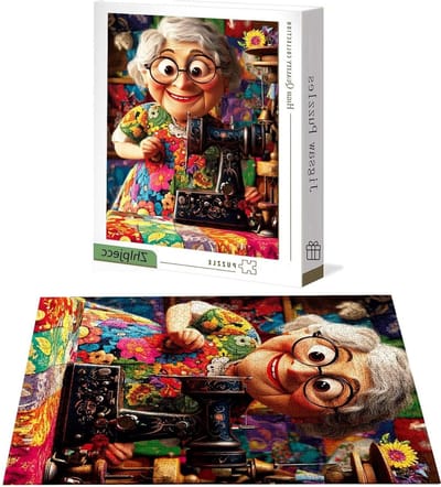 Houten Puzzel - Legpuzzel 4000 - Ontspannend Tijdverdrijf - Letters op achterkant - 141 x 87 cm - Kleurrijk