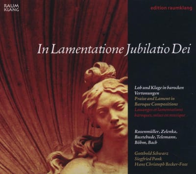 Gotthold Schwarz, Siegfried Pank, Hans-Christoph Becker-Foss - In Lamentatione Jubilatio Dei (CD)