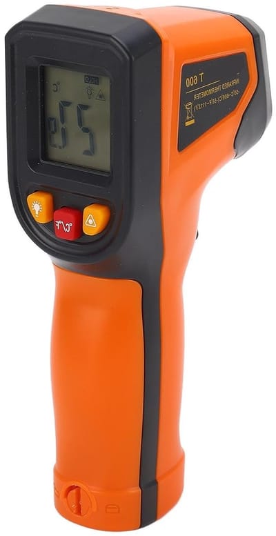 Digitale infraroodthermometer voor koken en barbecue -50℃ tot 600℃, nauwkeurige temperatuurmeting zonder contact