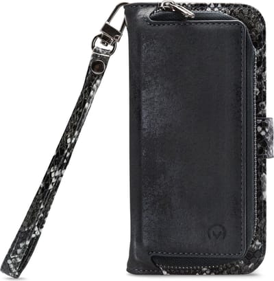 Mobilize - Geschikt voor 2in1 Gelly Zipper Case Samsung Galaxy A21s Black/Snake