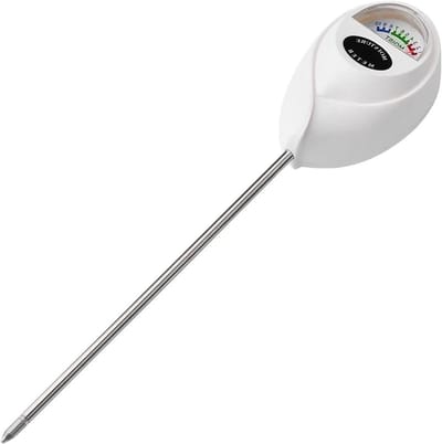 Bodemtester - Vochtigheidsmeter - Plantenverzorging - Nauwkeurige metingen - 33 cm lang - Zilver