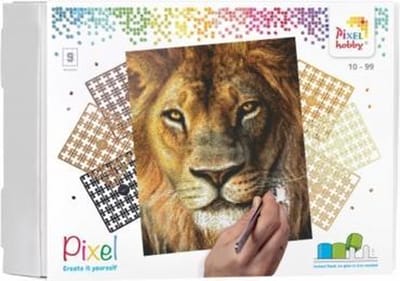 Pixelhobby Geschenkverpakking Leeuw 90046