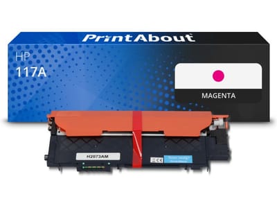 PrintAbout huismerk Toner 117A (W2073A) Magenta Geschikt voor HP