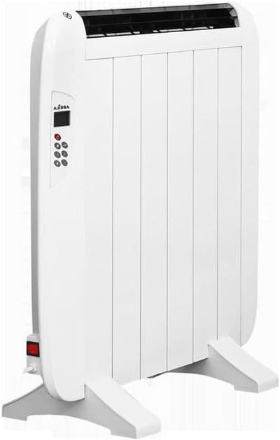 Elektrische Radiator - Verwarmingselement - Ruimte Verwarmen - Olievrij Design - 56.5 x 58.5 cm - Wit