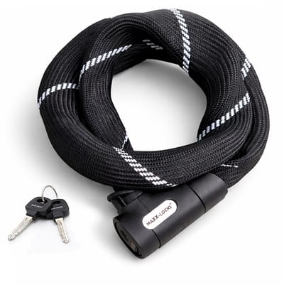 Maxx-Locks Twizel Kettingslot - Art 2 Fietslot - Ketting van Gehard Stalen Schakels - Slot met ART keurmerk - Geschikt voor Electrische Fiets en Fatbike - 140 cm