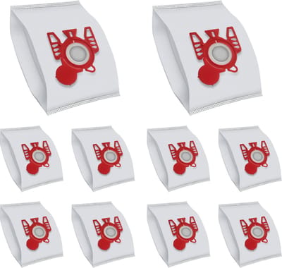 Stofzuigerzak voor MIELE FJM [Set 10] Stofzakken compatibel met MIELE Complete C1 Compact C1/C2 S4 S6 stofzuiger
