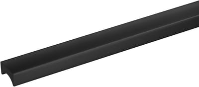 SOTECH Meubelgreep GÖTEBORG BA 192 mm Zwart geanodiseerd aluminium greeplijst